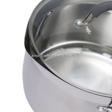 Russia Kitchen Stainless Steel Saucepan Cookware Sets